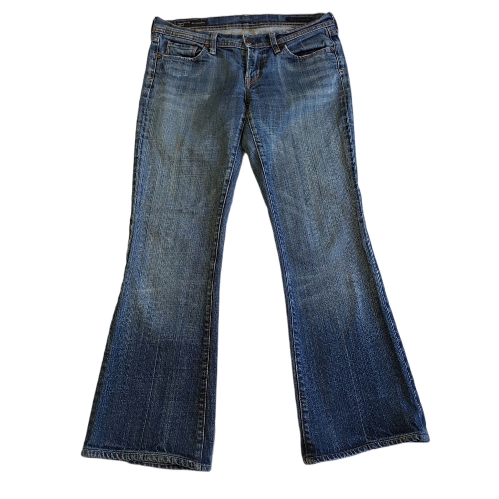 Citizens of Humanity Ingrid Low Rise Y2K Flare Blue denim Jean Size 29